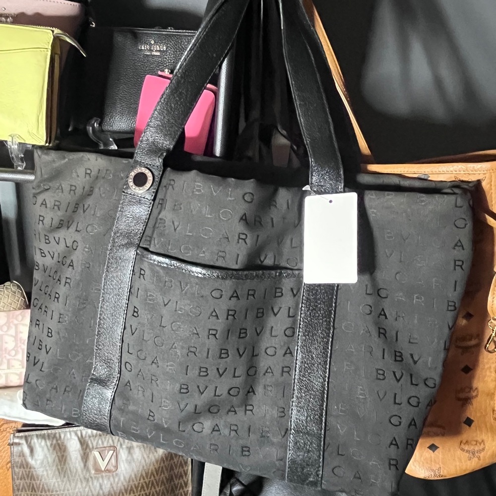 BVLGARI Black Tote Bag